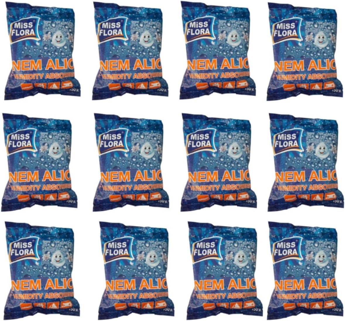 Flora Nem Alıcı 450 G Yedek 12'li Paket