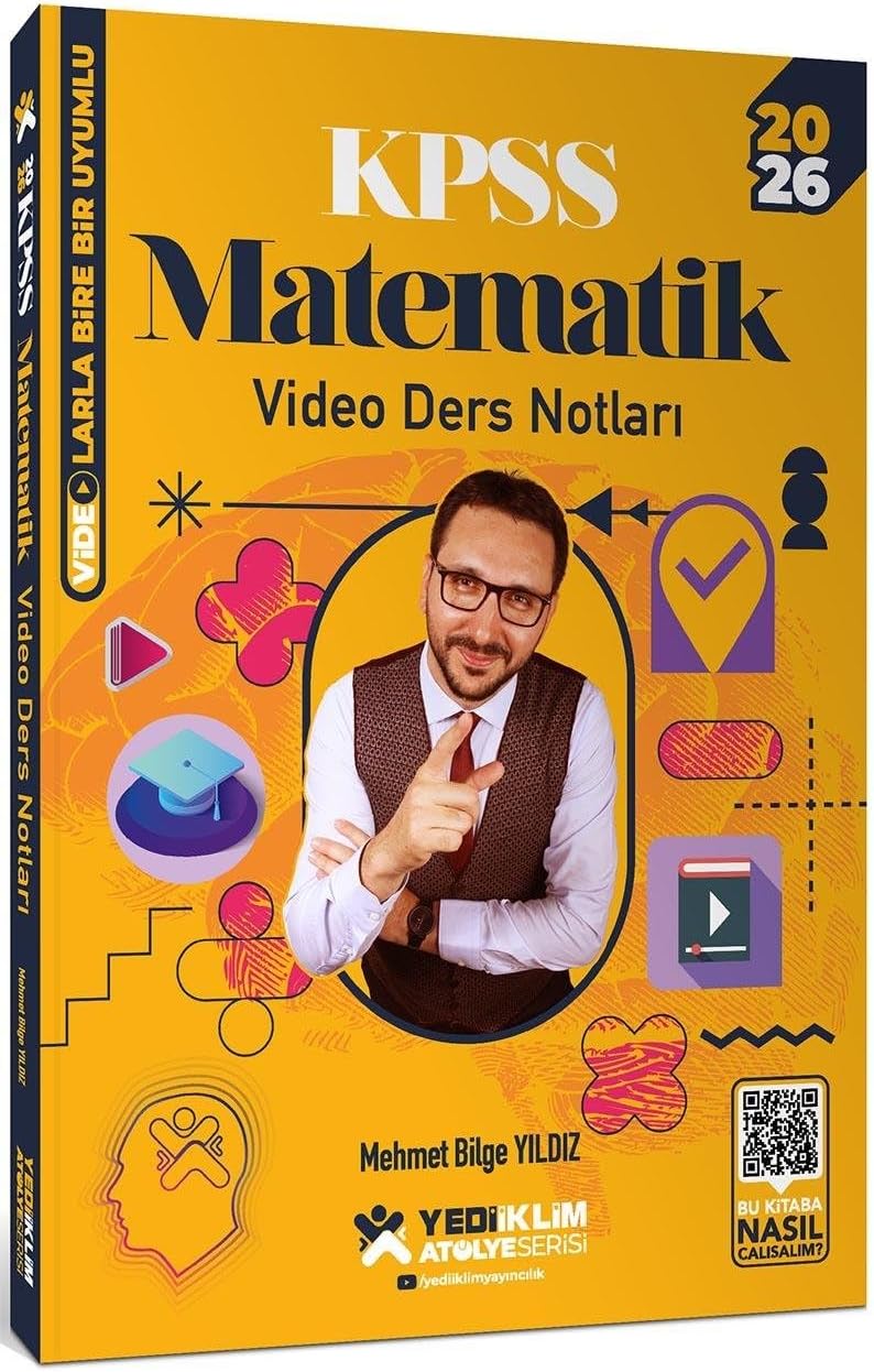 Yediiklim Yayınları 2026 KPSS Atölye Serisi Genel Yetenek Matematik Video Ders Notları