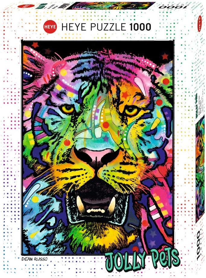 Heye 29766 – Tiger Standard, Dean Russo, 1000 parça Puzzle