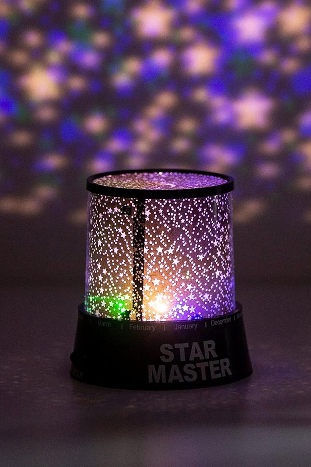 Star Yıldız Yansıtmalı Gece Lambası Projeksiyon Bebek Odası Lamba Dekoratif Lamba