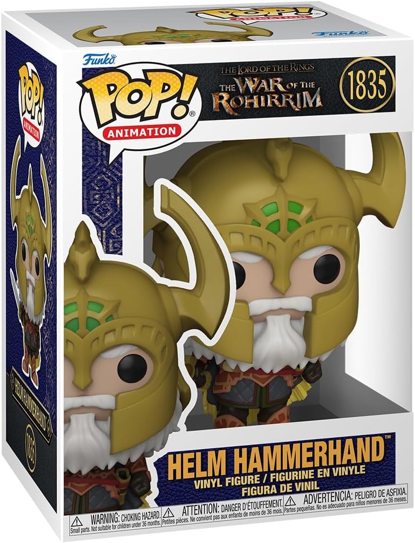 POP Animation: War of the Rohirrim- Helm Hammerhand Figür