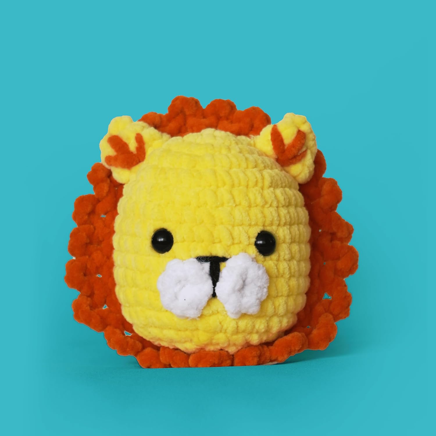 Aslan Amigurumi Tığ Kiti Örgü Seti
