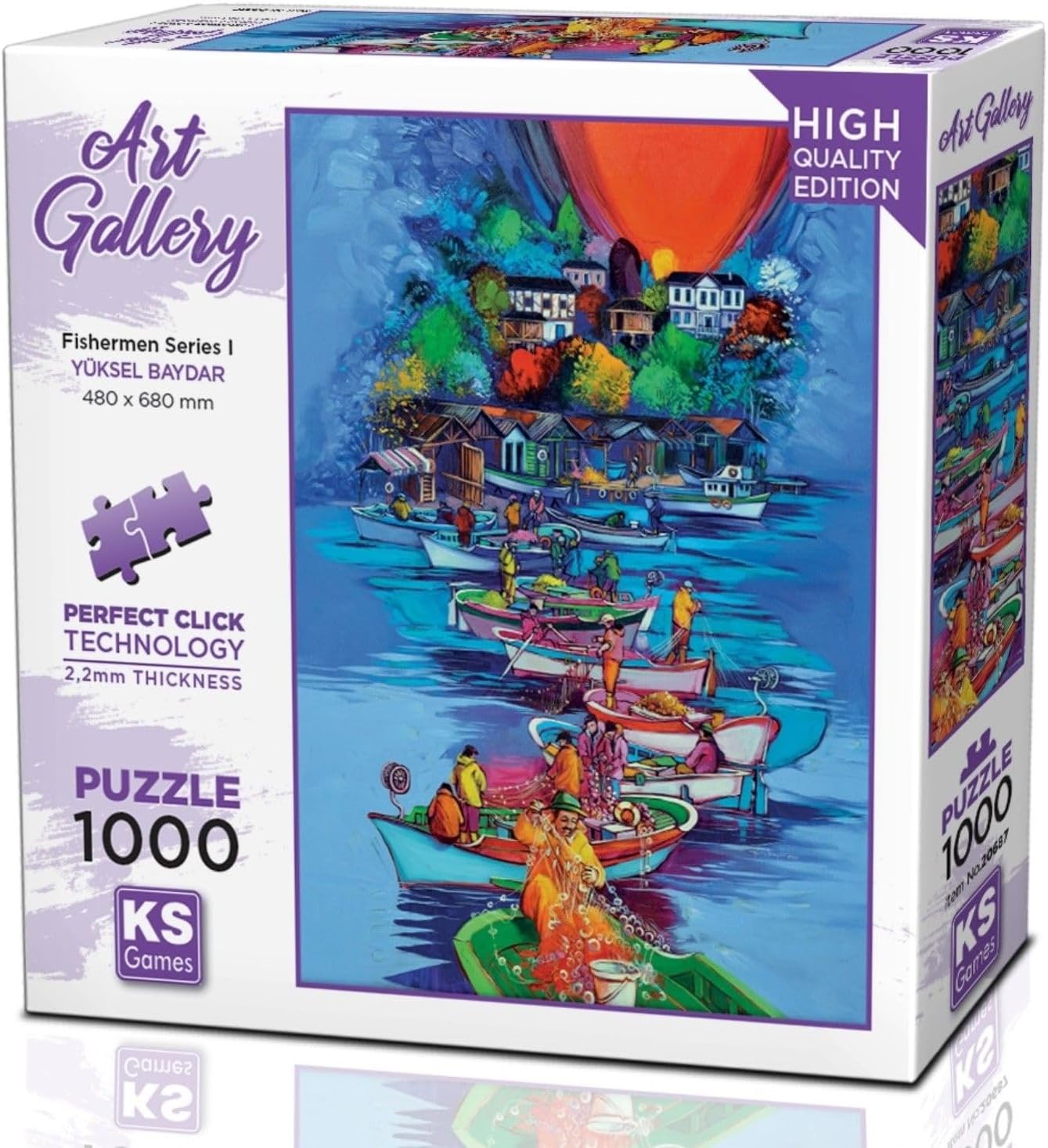 1000 Parça Balıkçılar Serisi I Puzzle