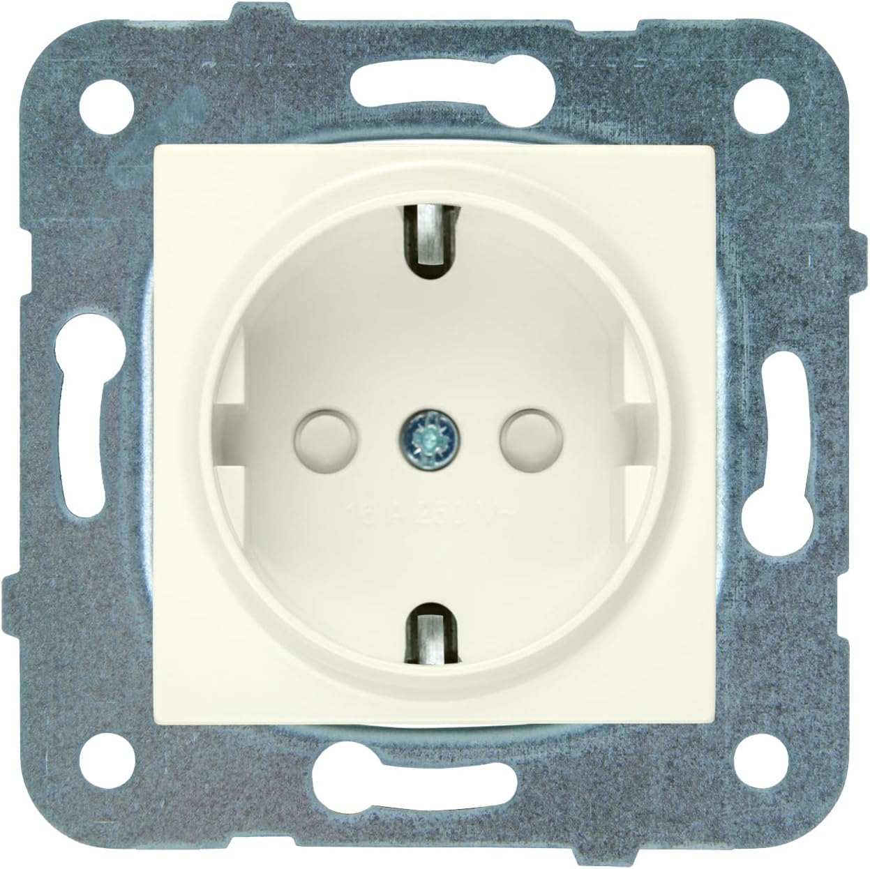 Krem Top Priz Çocuk Korumalı