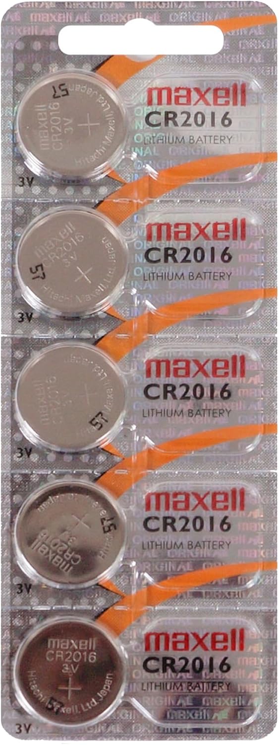 MAXELL CR-2016 LİTYUM PİL 5Lİ 4902580131272