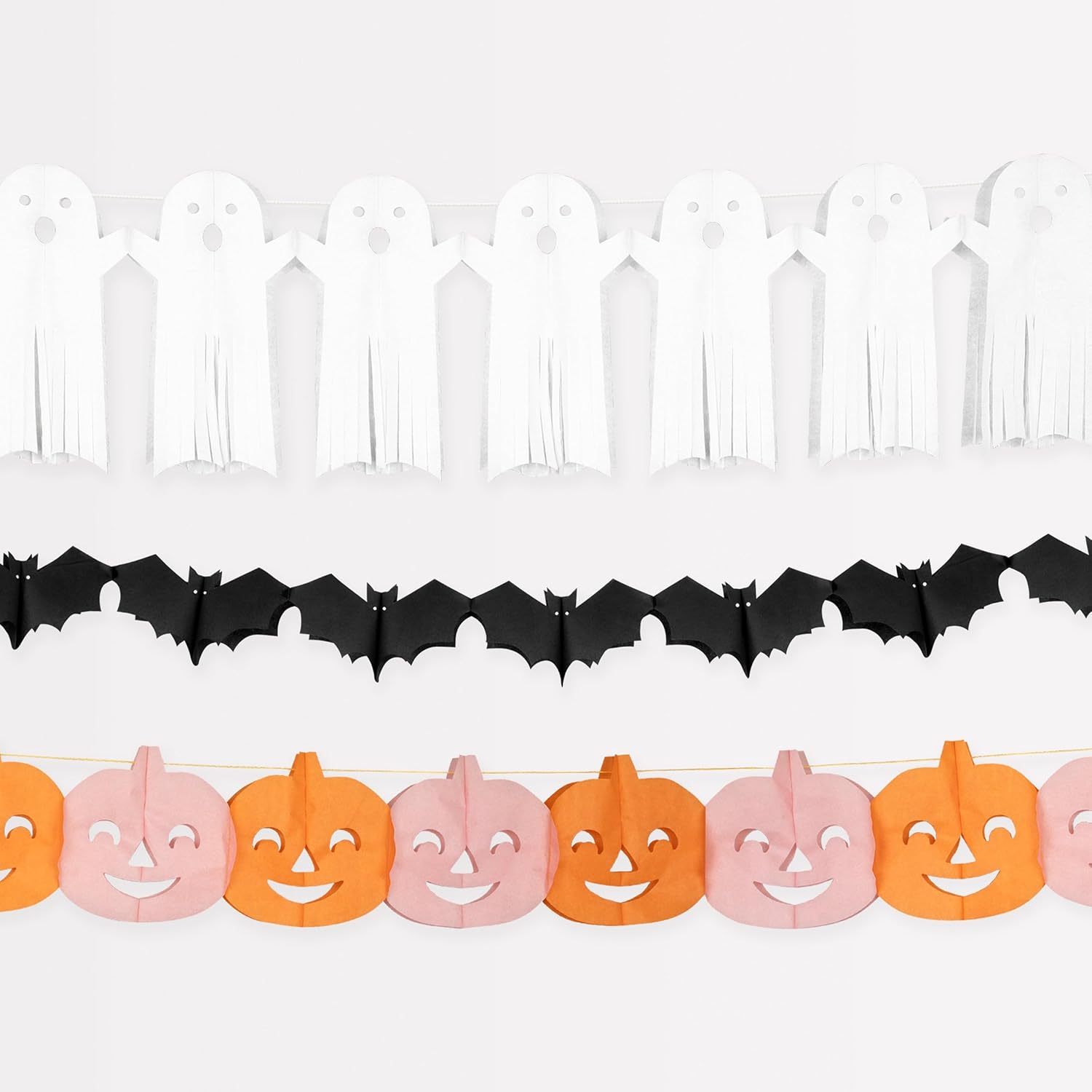 - Tissue Halloween Garlands - Cadılan Bayramı Asılan Süs