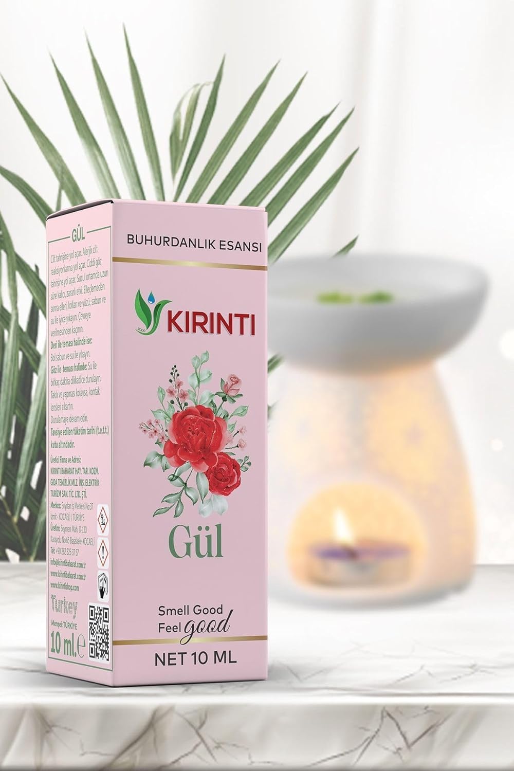 2000 Gül Kokulu Buhurdanlık Esansı 10 Ml