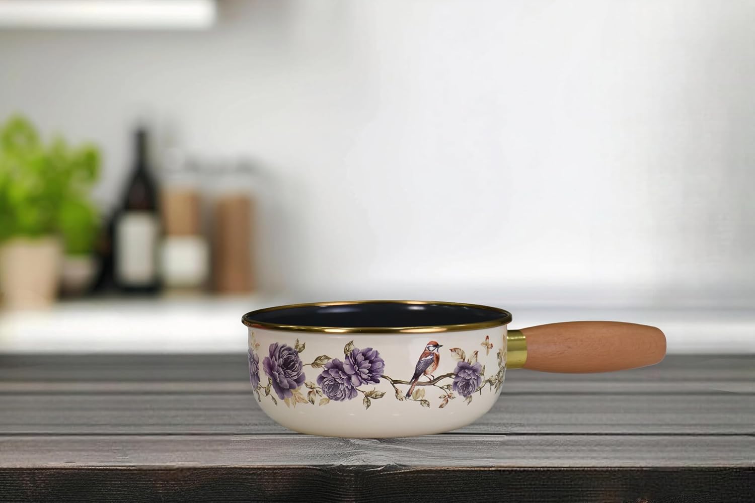 PR Fiorella Ahşap Kulplu Mini Tava