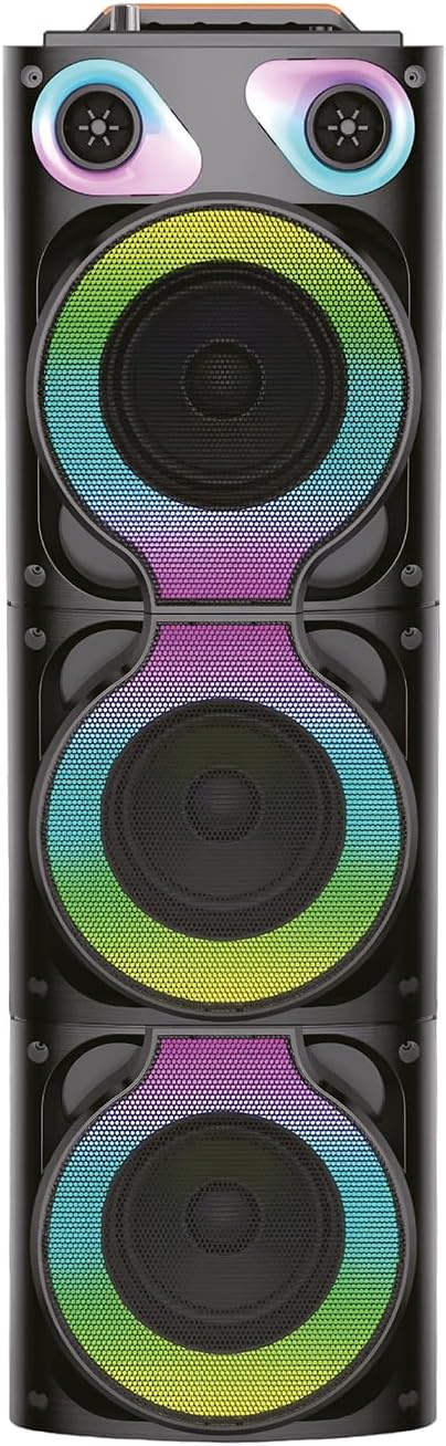 10W 6000 Mah Ledli Taşınabilir Bluetooth Hoparlör BTS-340