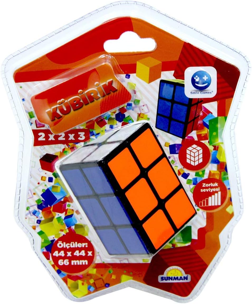 Smile Games Sabır Küpü Oyunu, Dikdörtgen 2X2X3, 4,4-6,6 Cm,