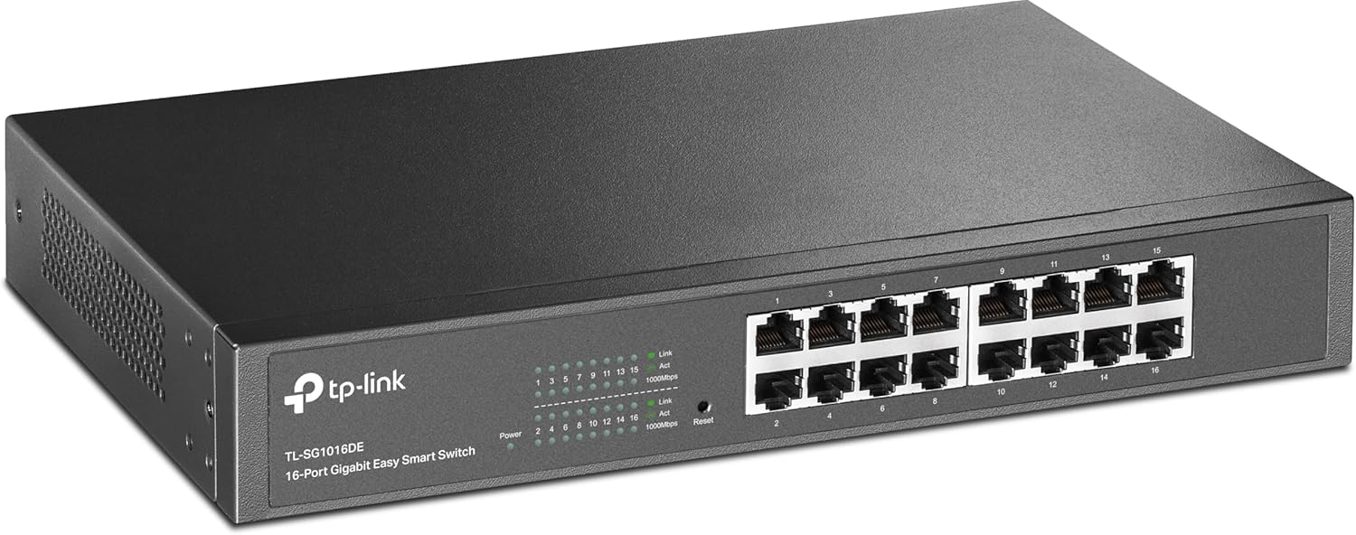 TL-SG1016DE, 16-Port Gigabit Easy Smart Switch