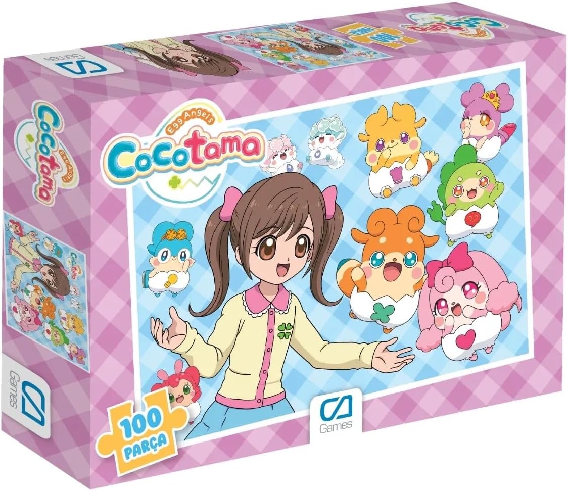 Cocotama Lisanslı 100 Parça 34x24cm Çocuk Puzzle Yapboz Serisi