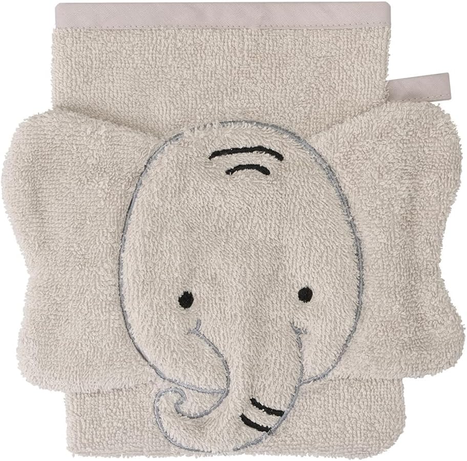 Sty Elephant Gri Havlu Sabunluk