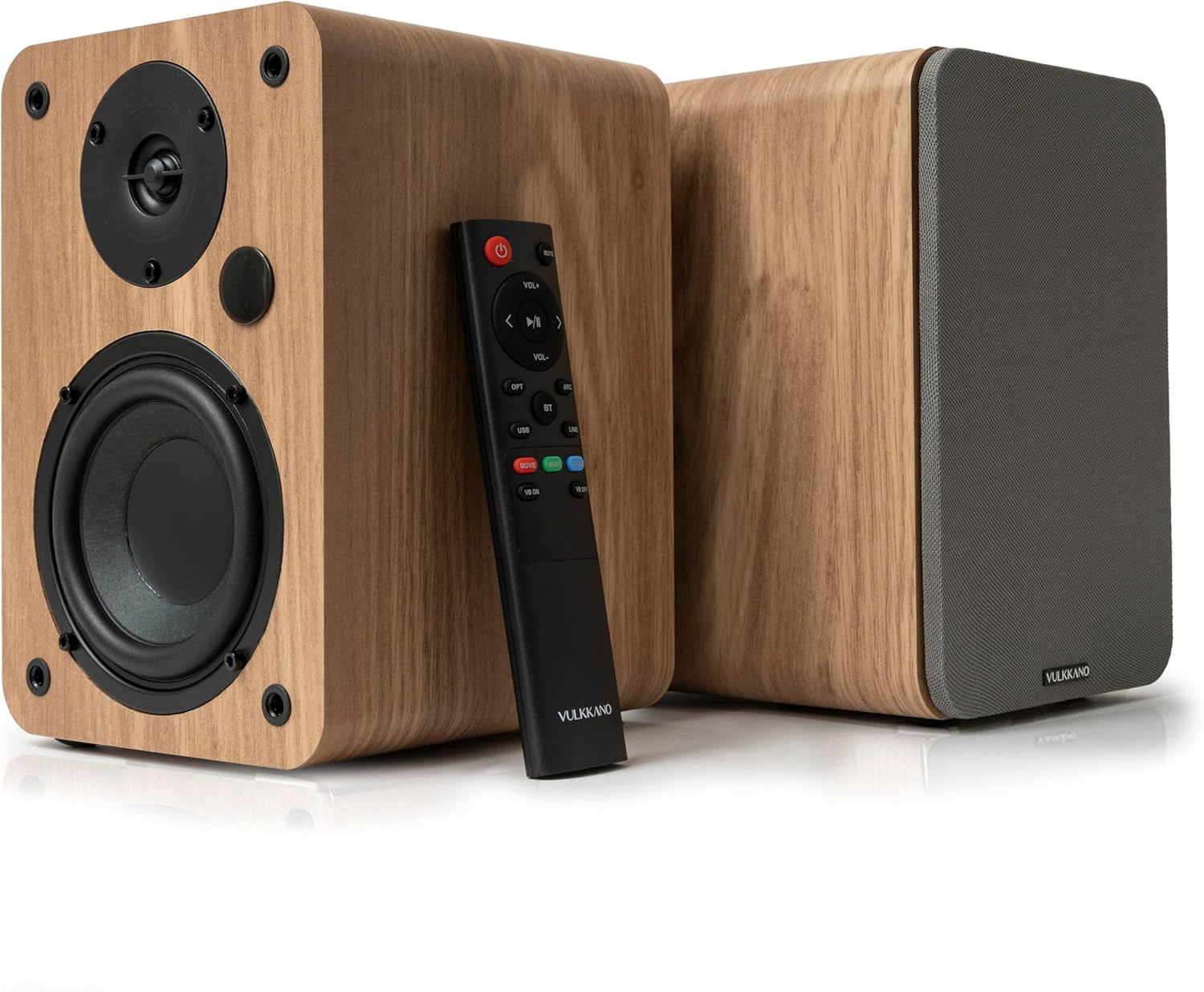 A4 Aktif Hoparlör Kahverengi