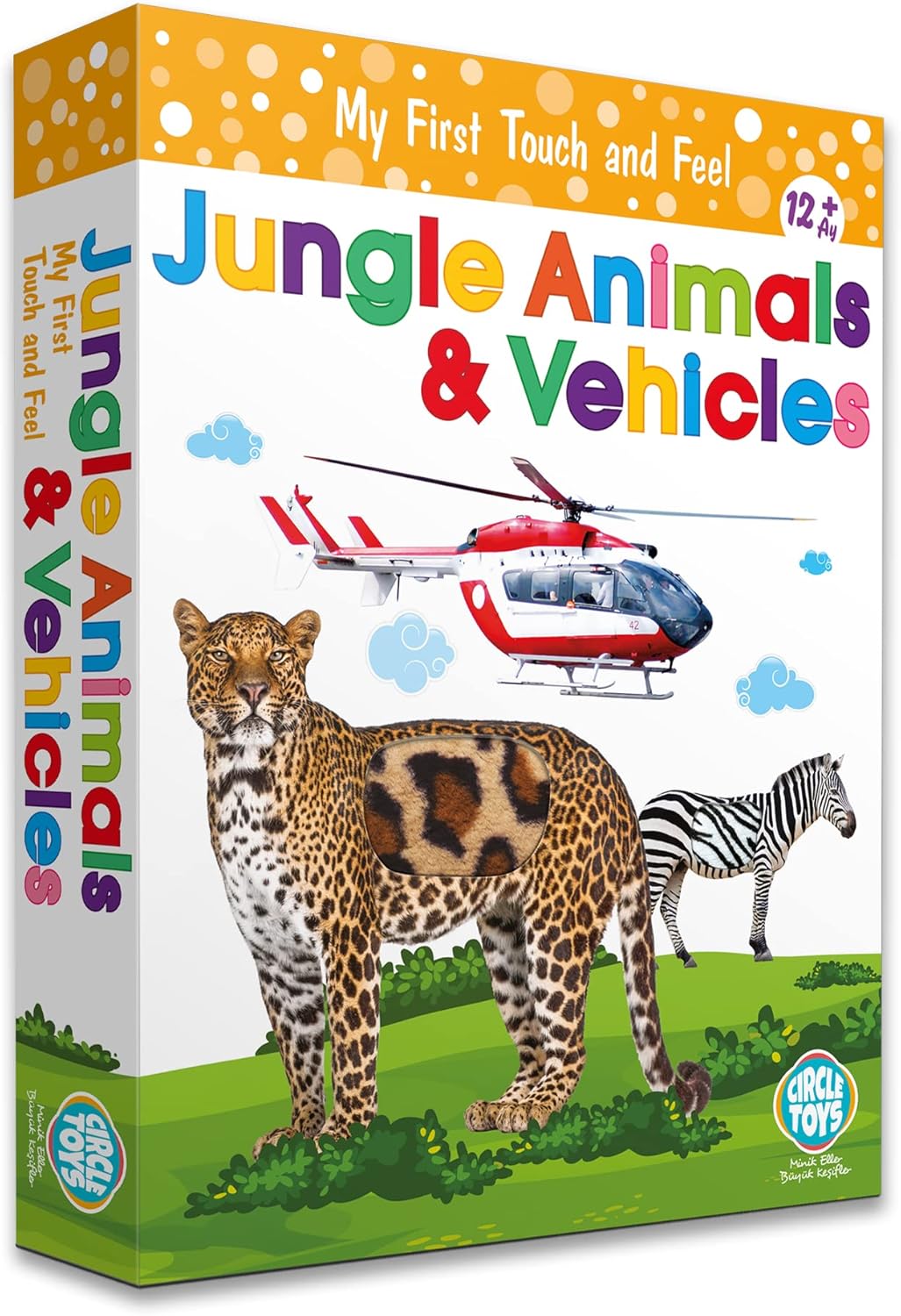 Toys Dokun Hisset Orman Hayvanları Ve Araçlar