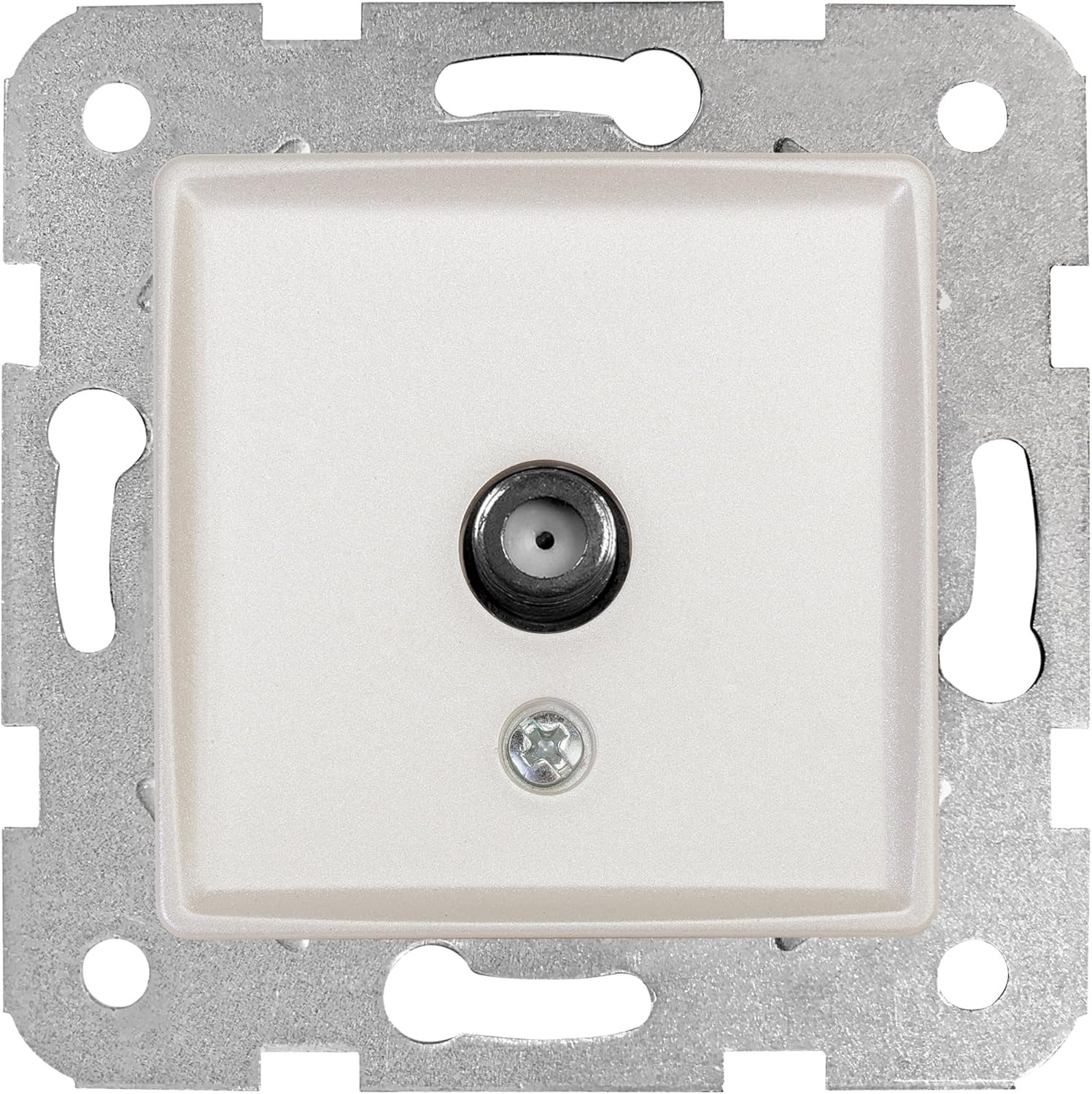 Life Sedef Beyaz Uydu SAT Geçişli Mekanizma ve Kapak