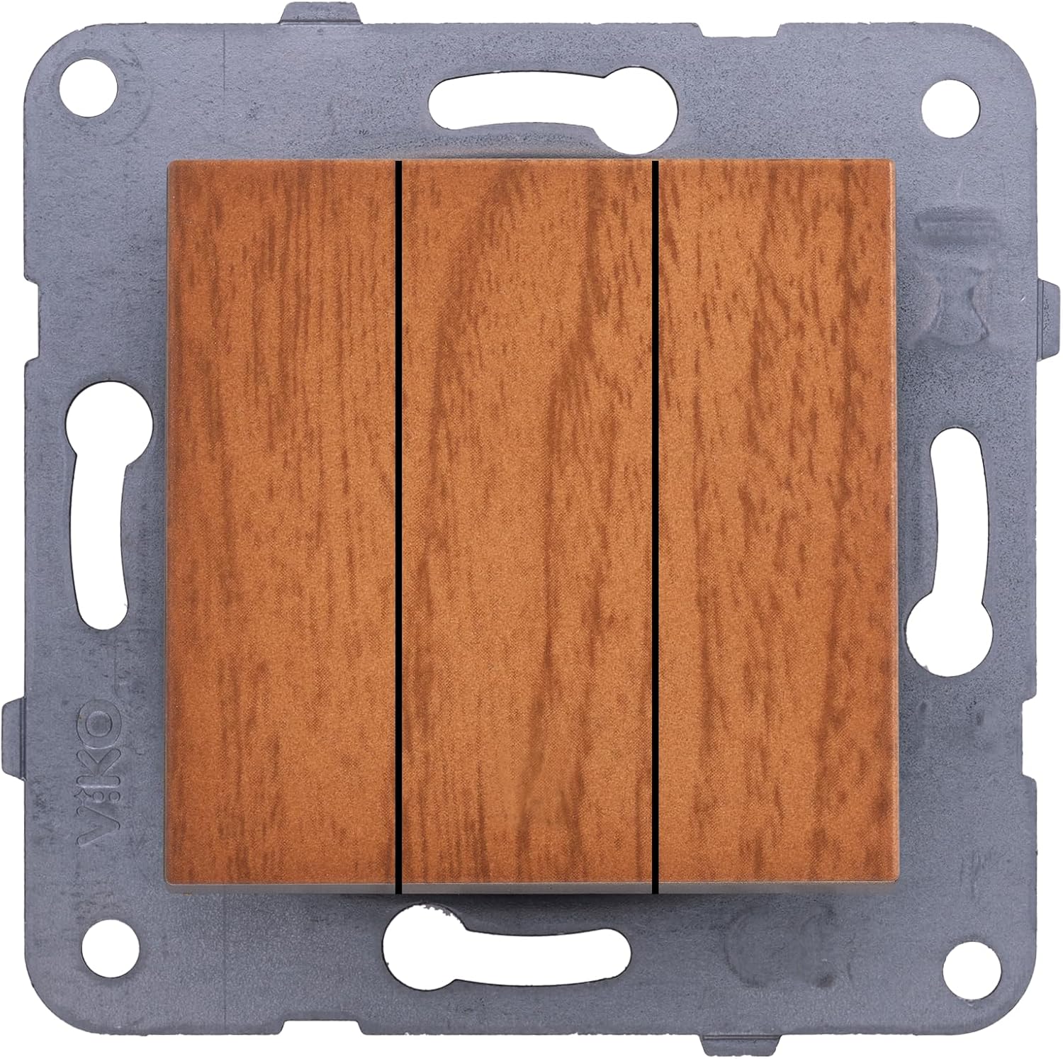 / Ceviz Üçlü Anahtar Mekanizma ve Düğme/Kapak Vakumlu Paket