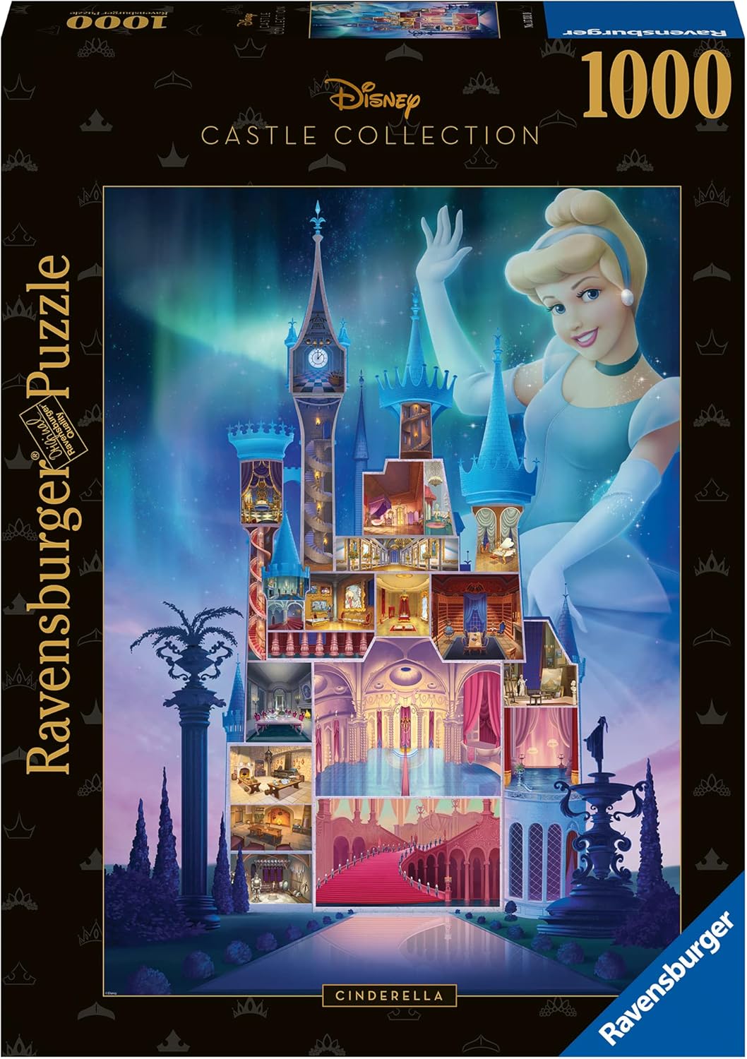 1000 Parça Cinderella Şato Puzzle