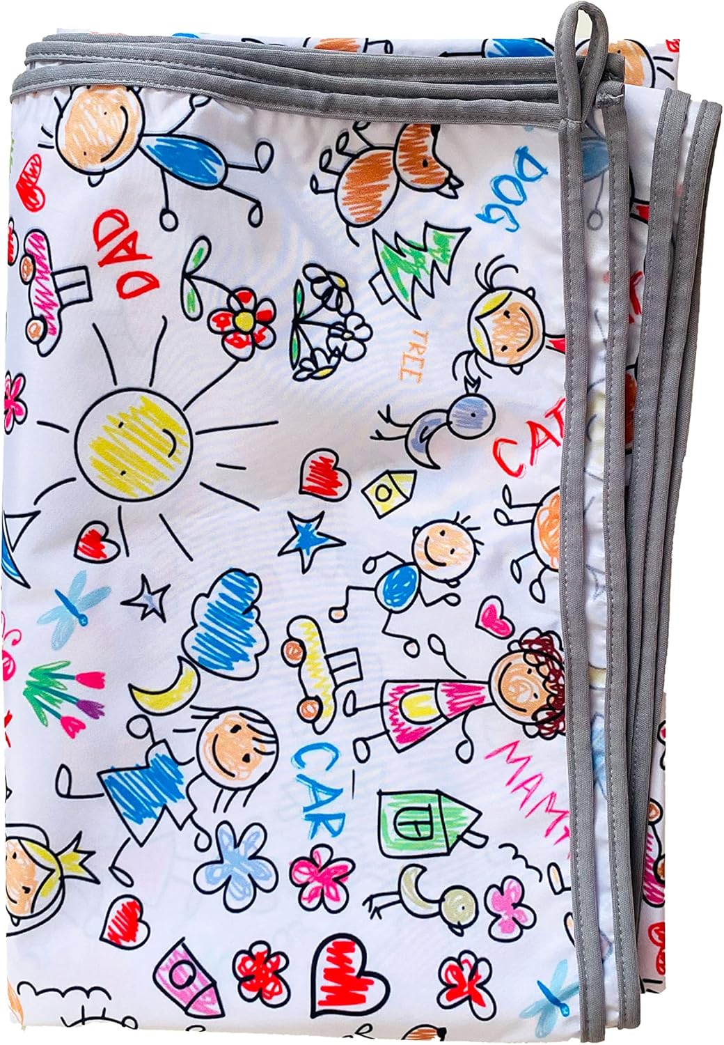 Su Geçirmez, Yer/masa Örtüsü, Aktivite, Yemek Ve Oyun Için, Doğa Dostu Ve Çevreci, Ekoteks Sertifikalı, (150x150cm) (150x150cm)