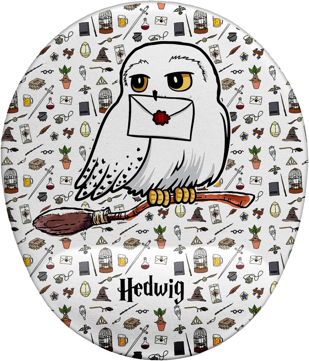 Potter Hedwig Bilek Destekli Mouse Pad