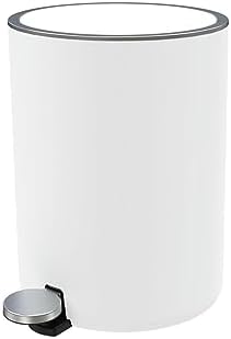 5 Lt Pedallı Çöp Kovası Beyaz