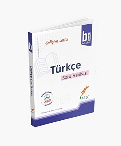 Gelişim Serisi Türkçe Soru Bankası (B Serisi - Orta Düzey) (Kapak Resmi değişebilir)