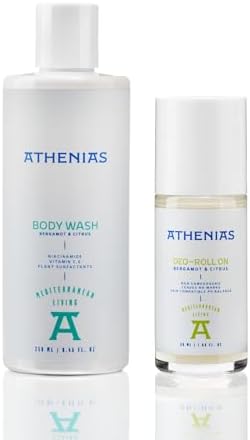 Bergamot ve Narenciye Duş Jeli ve  Deodorant Seti, 250ml + 50ml