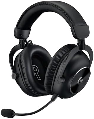G PRO X 2 LIGHTSPEED Kablosuz Oyuncu Kulaklığı, Çıkarılabilir Boom Mikrofon, 50 mm Grafen Sürücüler, DTS:X Headphone 2.0, 7.1 Surround, Bluetooth/USB/3.5 mm Aux, PC, PS5, PS4, Switch, Siyah