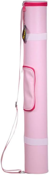 Deri Proje Tüpü Cepli 10,5 cm Pembe