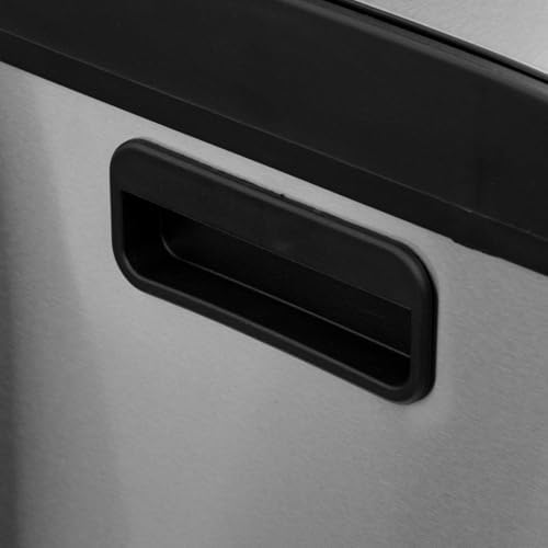 5 five simply smart Ariane İkili Paslanmaz Çelik 30+30 Litre, Çöp Kovası