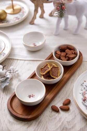 Porselen Joy 4 Parça 8 Santimetre Kase Seti