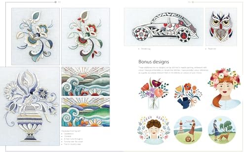 Trish Burr’s Embroidery Transfers: Over 70 Iron-on Designs