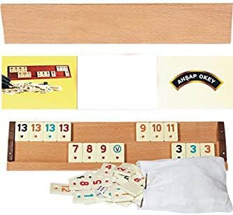 Dekoratif Sağlam Ağaç Okey Takımı Eser