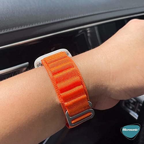 Galaxy 6 47mm için Kordon Loop Yeşil [Galaxy 6 47mm ile Uyumlu Kordon - Yeşil]