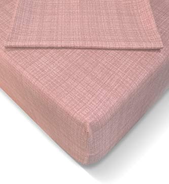 AT7621 160x200cm Lastikli Çarşaf Seti, Pudra