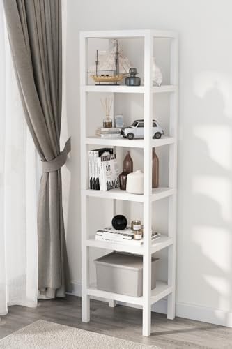 Life 6 Katlı Plastik Beyaz Banyo Mutfak Rafı MIT1044