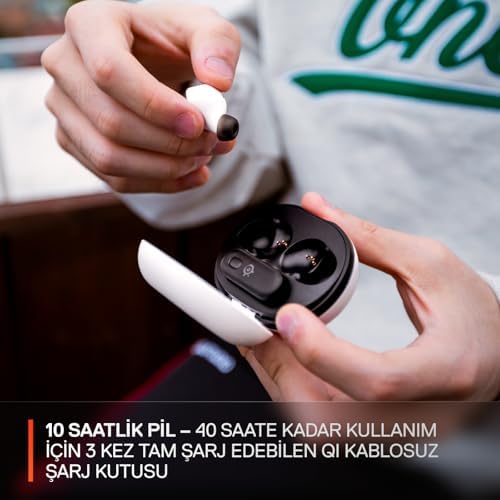 Arctis GameBuds Gaming Earbuds Beyaz