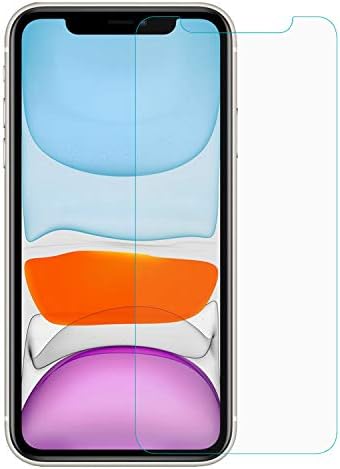 11 (6.1'') Temperli Cam Ekran Koruyucu [ 11 ile Uyumlu Ekran Koruyucu - Şeffaf]