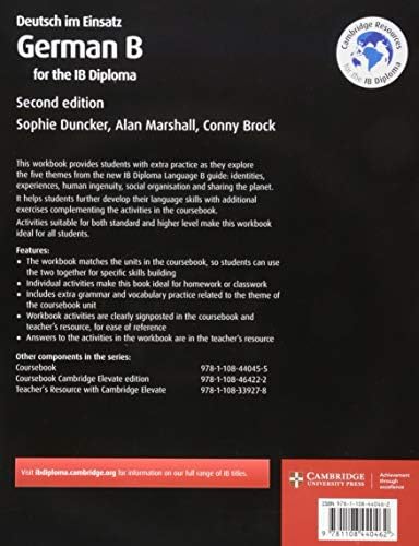 Deutsch Im Einsatz Workbook: German B for the IB Diploma