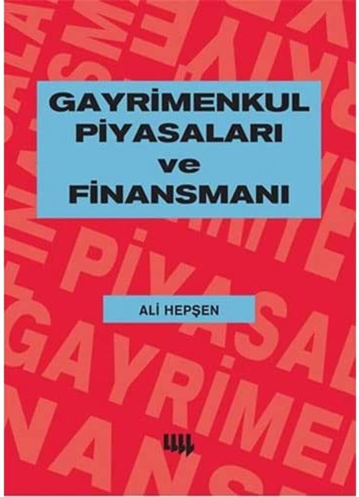 Gayrimenkul Piyasaları ve Finansmanı