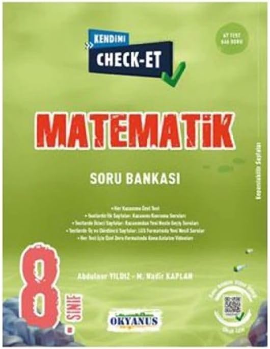 8 Sınıf Kendini Check-Et Matematik Soru Bankası Ok