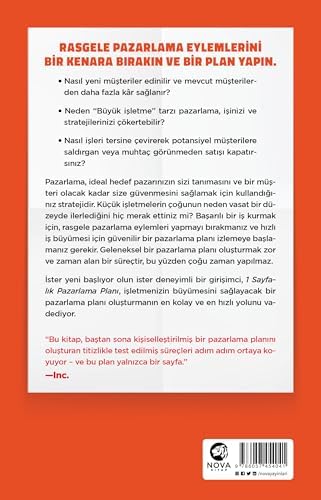 1 Sayfalık Pazarlama Planı: Yeni Müşteriler Edinin, Daha Fazla Para Kazanın ve Kalabalıktan Sıyrılın