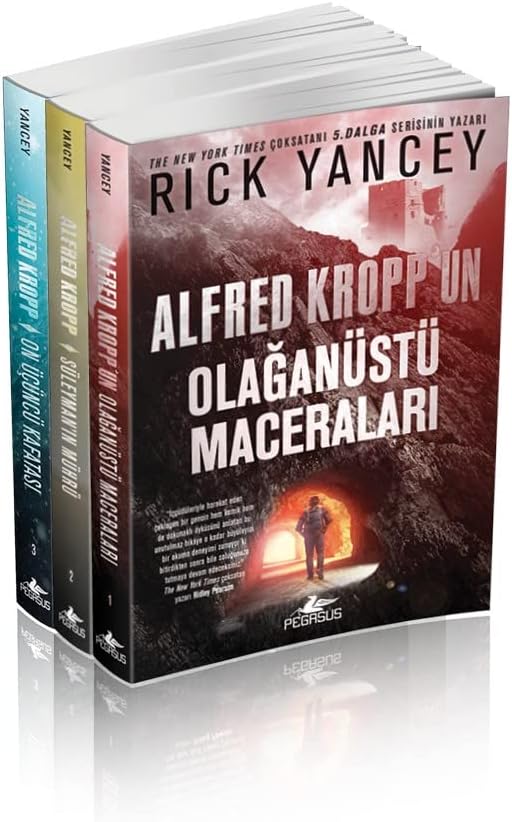 Alfred Kropp Serisi Takım Set (3 Kitap)
