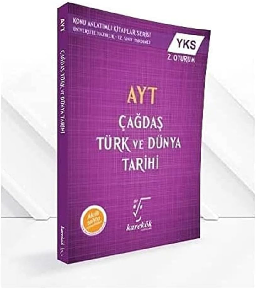 Karekök AYT YKS 2. Oturum Çağdaş Türk ve Dünya Tarihi Yeni: Akıllı Tahta Uyumludur