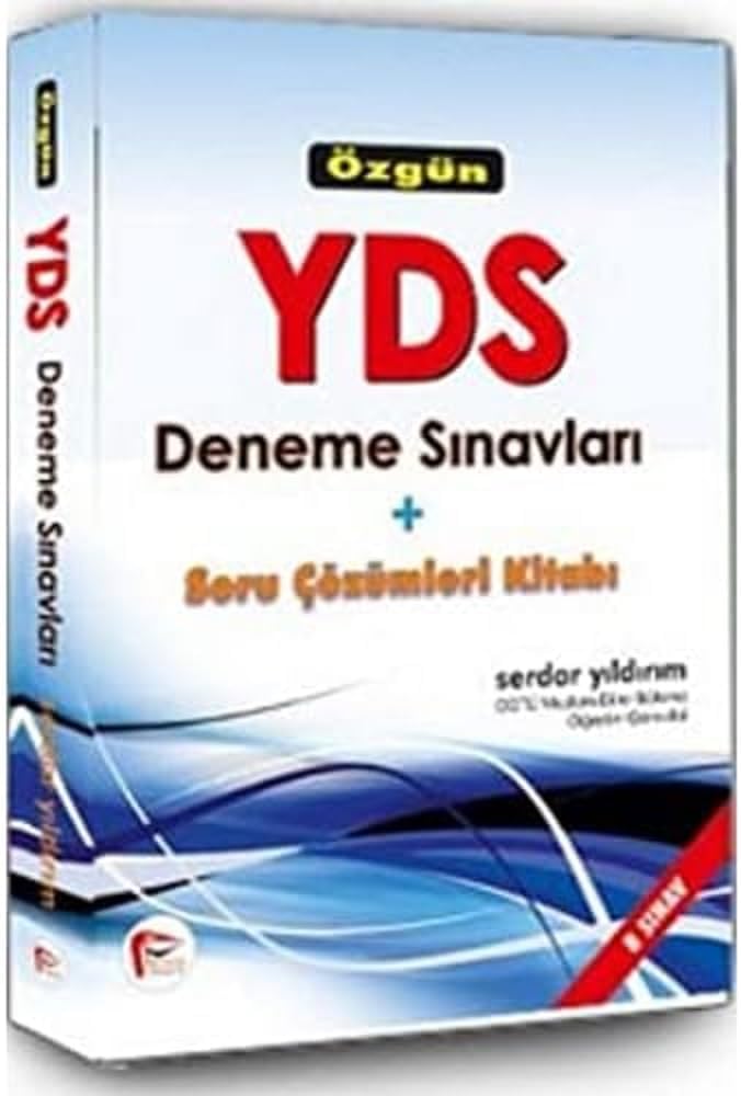 Özgün YDS Deneme Sınavları ve Soru Çözümleri Kitabı 8 Sınav