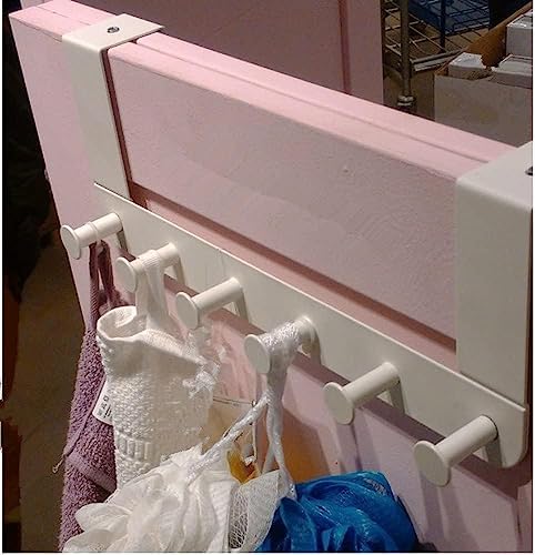 Enudden Kapı Askısı Kancaları Beyaz Metal Robe Havlu Kemerleri