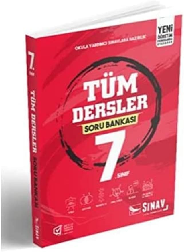 7. Sınıf Tüm Dersler Soru Bankası Yeni: Okula Yardımcı