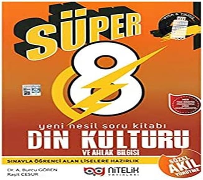 NİTELİK 8.SINIF SÜPER DİN KÜLTÜRÜ VE AHLAK BİLGİSİ SORU YENİ NESİL ( B )