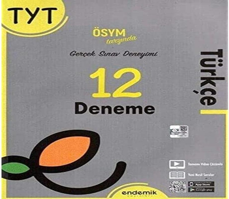 Endemik TYT Türkçe 12 Deneme