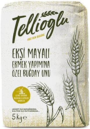 Tellioğlu Ekşi Mayalı Ekmek Yapımına Özel Buğday Unu 5 Kg